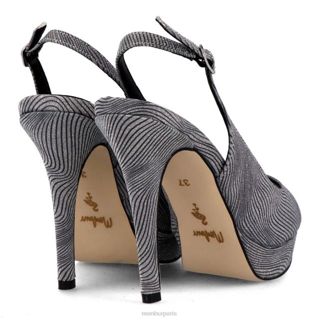 Menbur femmes Bertoli DVZ864091 talons hauts argent
