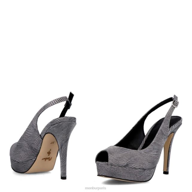 Menbur femmes Bertoli DVZ864091 talons hauts argent