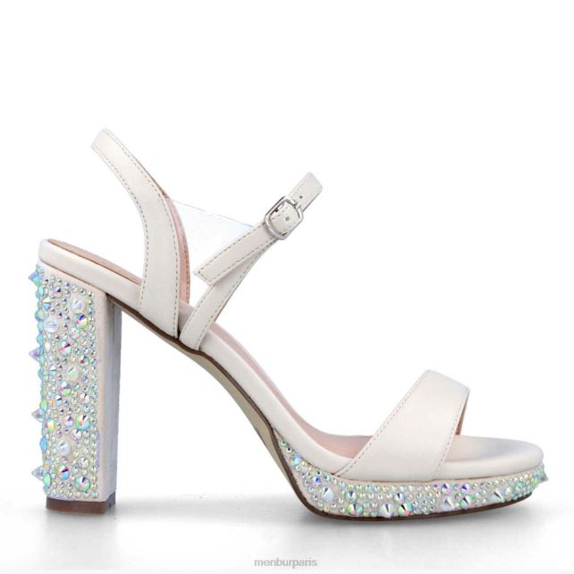 Menbur femmes Borgiallo DVZ861488 talons hauts blanc