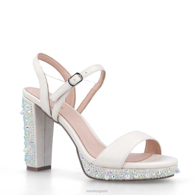 Menbur femmes Borgiallo DVZ861488 talons hauts blanc