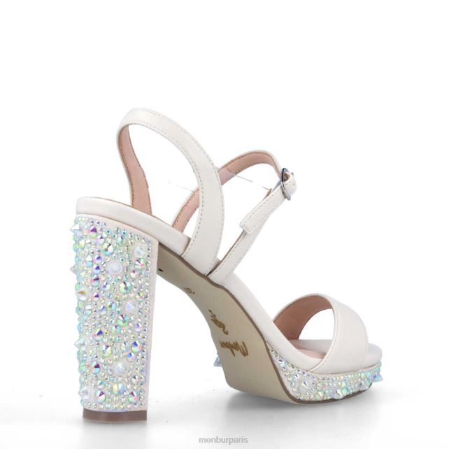 Menbur femmes Borgiallo DVZ861488 talons hauts blanc