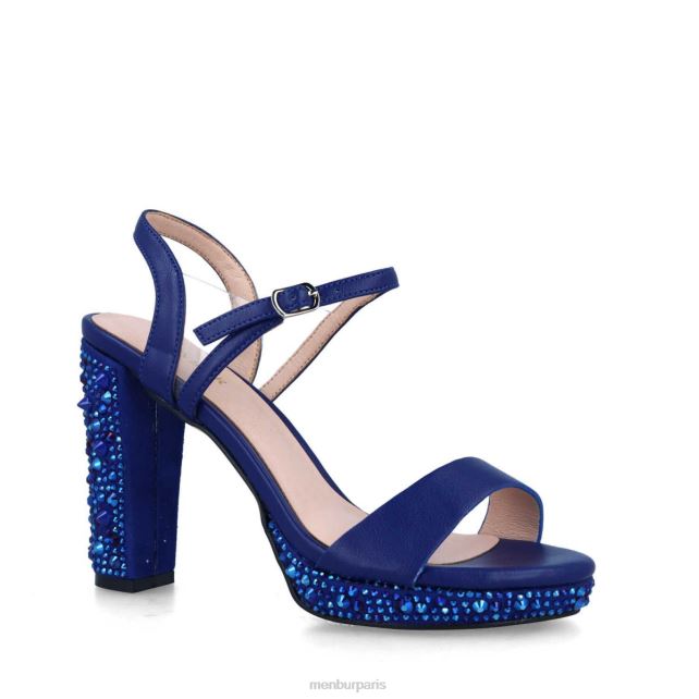 Menbur femmes Borgiallo DVZ865360 talons hauts bleu moyen