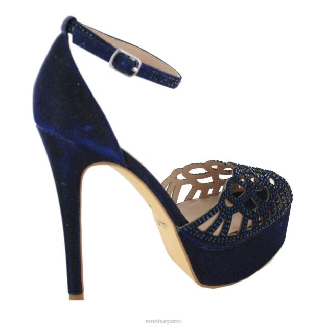 Menbur femmes Gaudenzio DVZ86915 talons hauts bleu foncé
