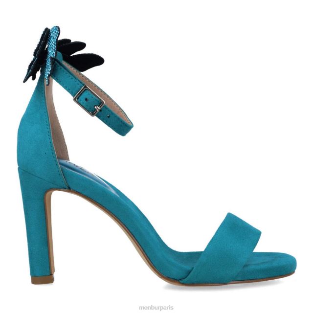 Menbur femmes Olympie DVZ864806 talons hauts bleu moyen