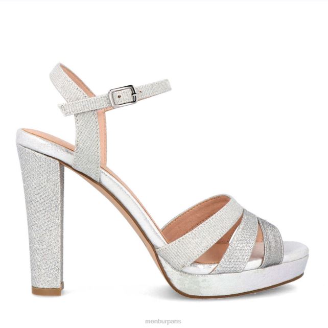Menbur femmes Silentine DVZ864152 talons hauts argent