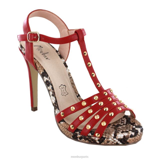 Menbur femmes Sirmione DVZ864306 talons hauts rouge