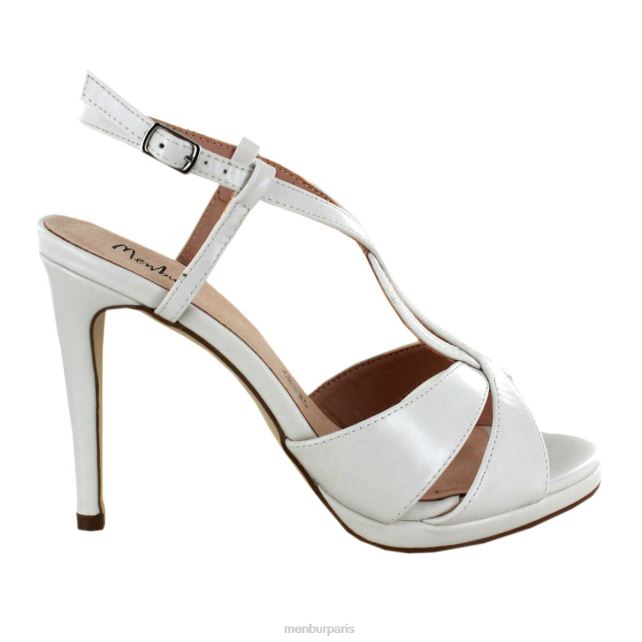 Menbur femmes Toscane DVZ864439 talons hauts blanc