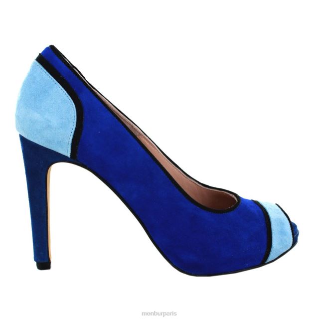 Menbur femmes Valentin DVZ865260 talons hauts bleu foncé