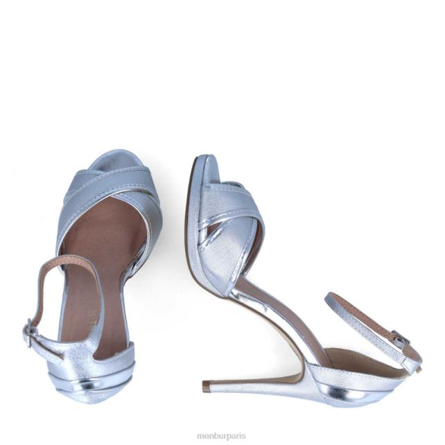 Menbur femmes Valturva DVZ864221 talons hauts argent