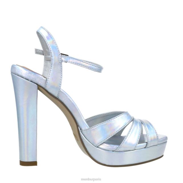 Menbur femmes abéona DVZ865077 talons hauts argent