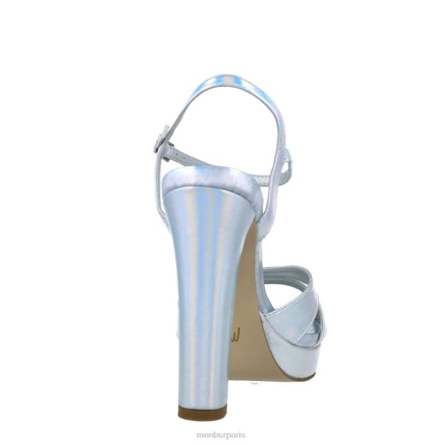 Menbur femmes abéona DVZ865077 talons hauts argent