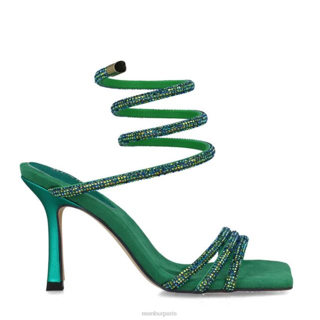 Menbur femmes acates DVZ865061 talons hauts vert