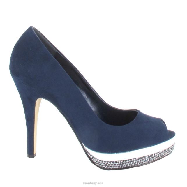 Menbur femmes achard DVZ864635 talons hauts bleu foncé
