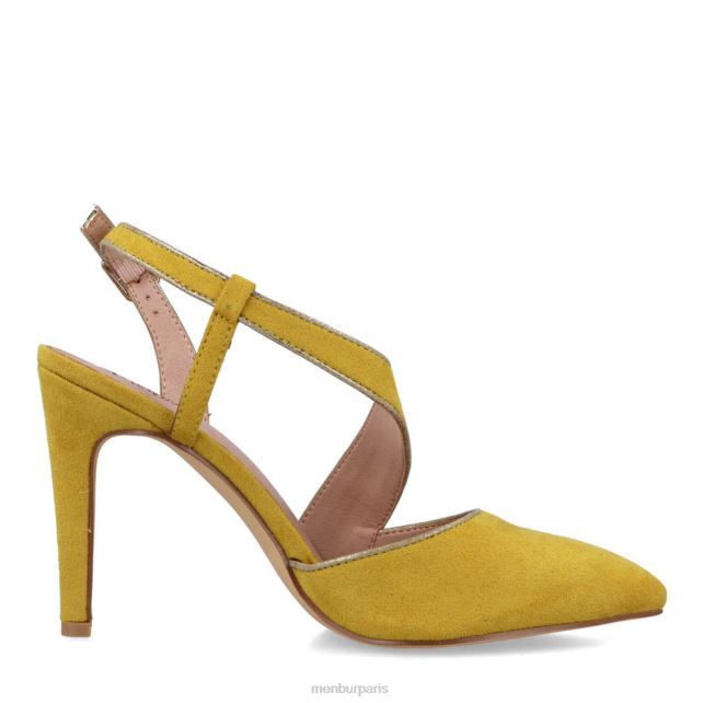 Menbur femmes acis DVZ864826 talons hauts jaune