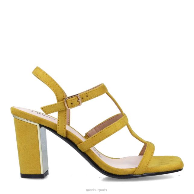 Menbur femmes acis DVZ865481 talons hauts jaune