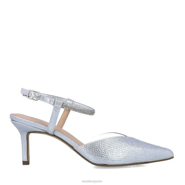 Menbur femmes aequitas DVZ865033 talons hauts argent