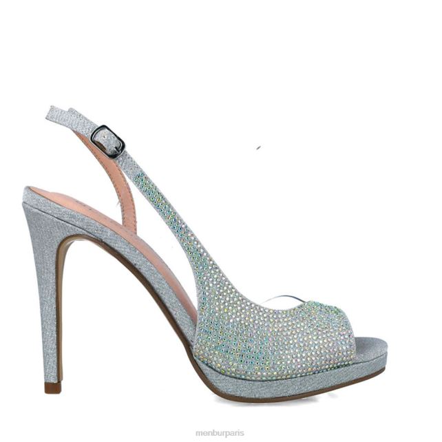 Menbur femmes aes DVZ865035 talons hauts argent