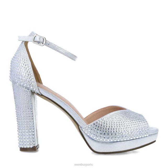 Menbur femmes aguamarina DVZ863872 talons hauts argent
