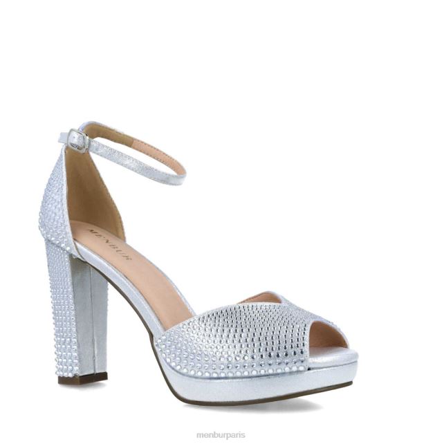 Menbur femmes aguamarina DVZ863872 talons hauts argent