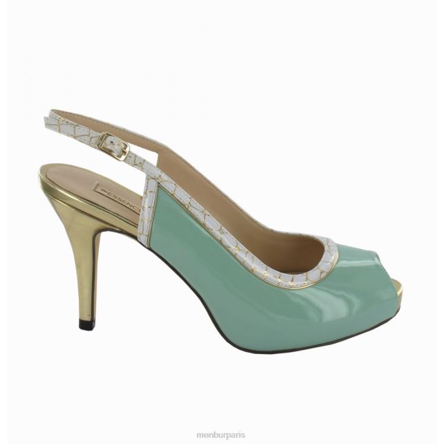 Menbur femmes alaçores DVZ864692 talons hauts bleu clair
