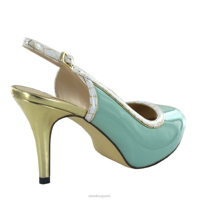 Menbur femmes alaçores DVZ864692 talons hauts bleu clair