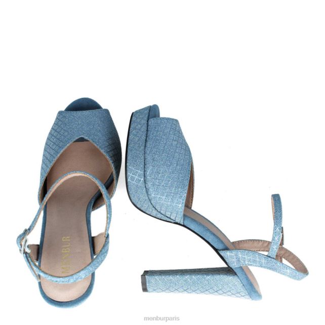 Menbur femmes alberobello DVZ86876 talons hauts bleu foncé
