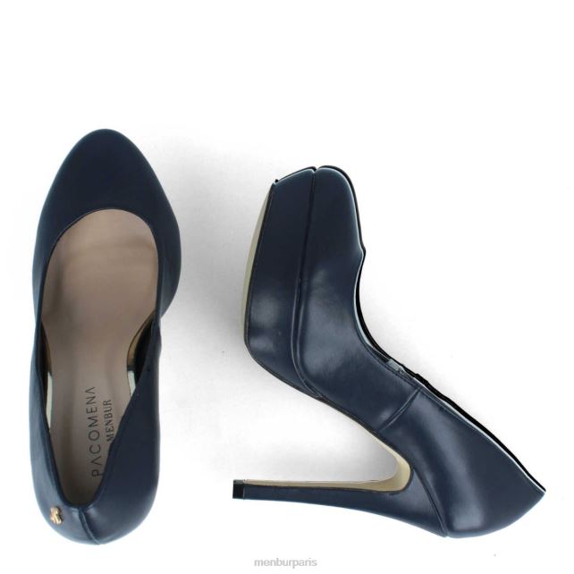 Menbur femmes almendral DVZ864231 talons hauts bleu foncé