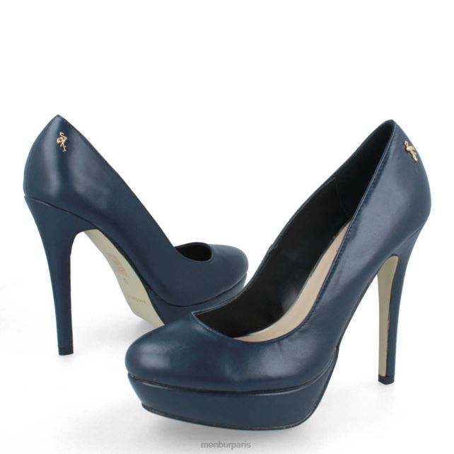 Menbur femmes almendral DVZ864231 talons hauts bleu foncé