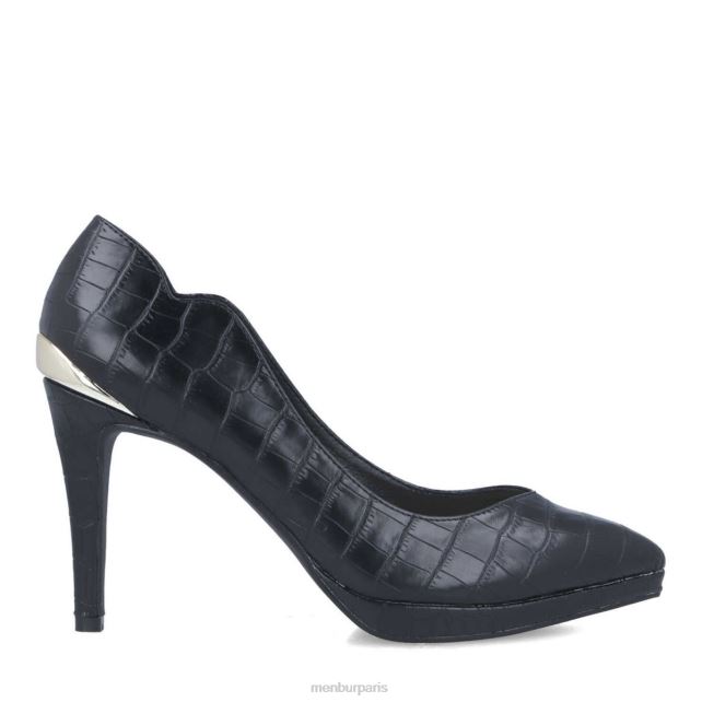 Menbur femmes alpette DVZ861278 talons hauts noir