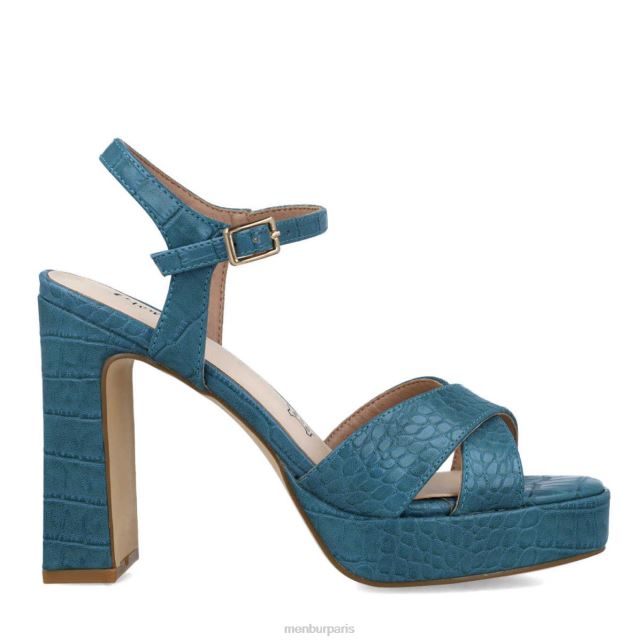 Menbur femmes alpette DVZ864869 talons hauts bleu clair