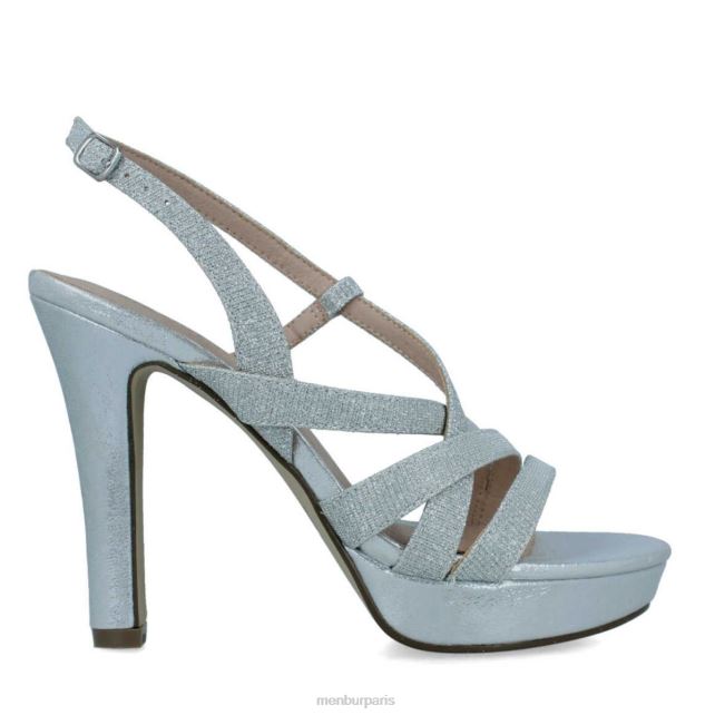 Menbur femmes alpette DVZ864902 talons hauts argent