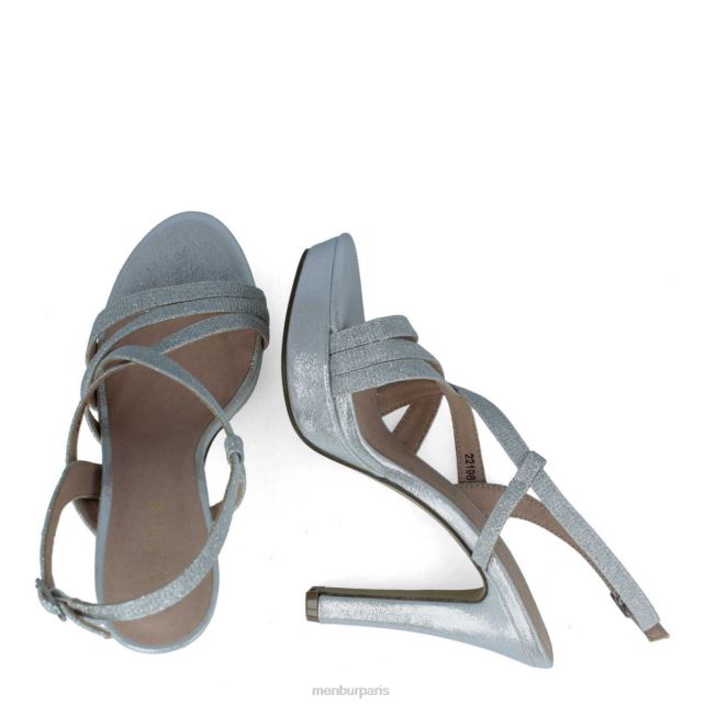 Menbur femmes alpette DVZ864902 talons hauts argent