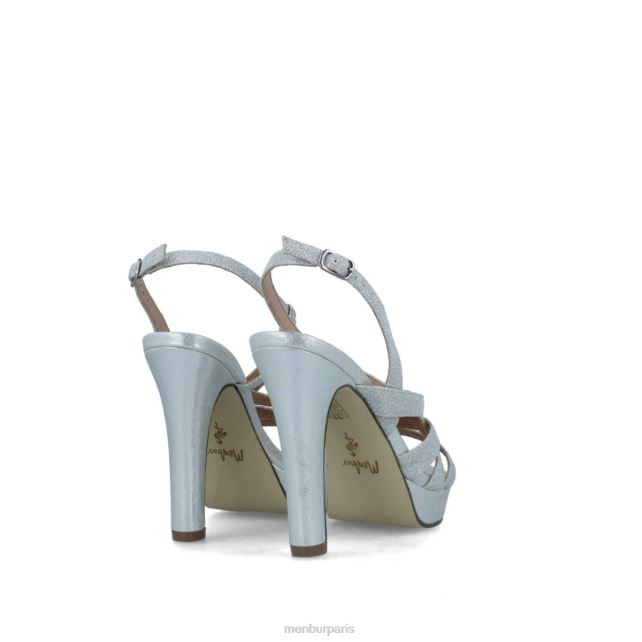 Menbur femmes alpette DVZ864902 talons hauts argent