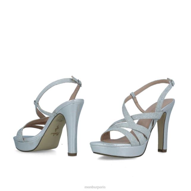 Menbur femmes alpette DVZ864902 talons hauts argent