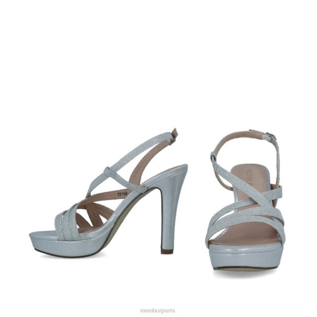 Menbur femmes alpette DVZ864902 talons hauts argent