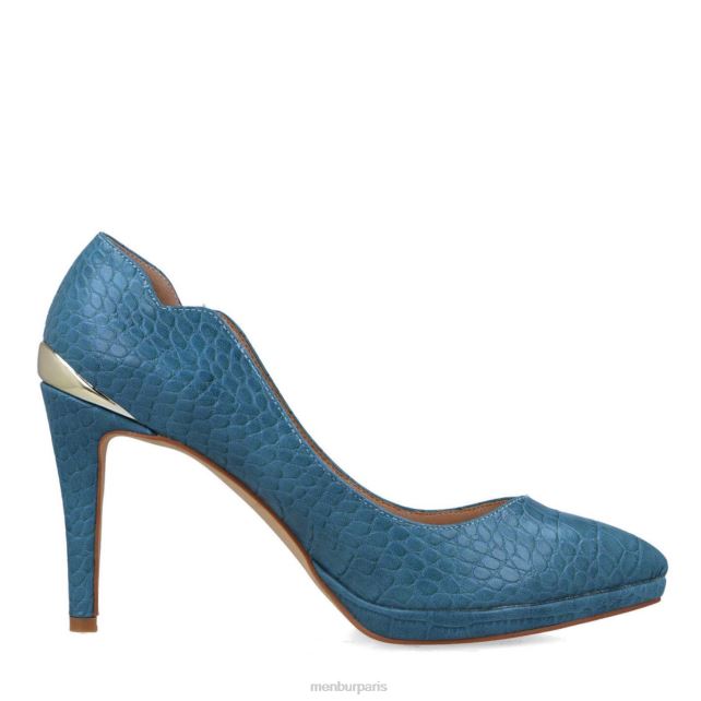 Menbur femmes alpette DVZ864974 talons hauts bleu clair
