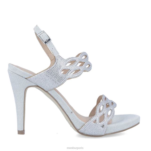 Menbur femmes alpicelle DVZ86976 talons hauts argent