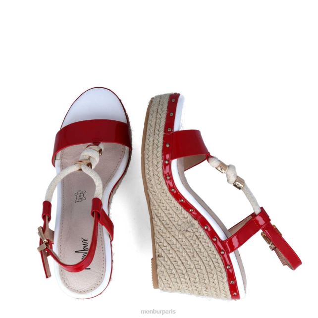 Menbur femmes altovia DVZ86886 talons hauts rouge