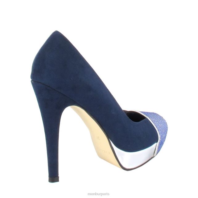 Menbur femmes ampère DVZ864636 talons hauts bleu foncé