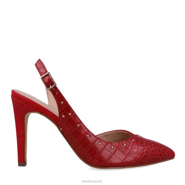 Menbur femmes anaximène DVZ861548 talons hauts rouge