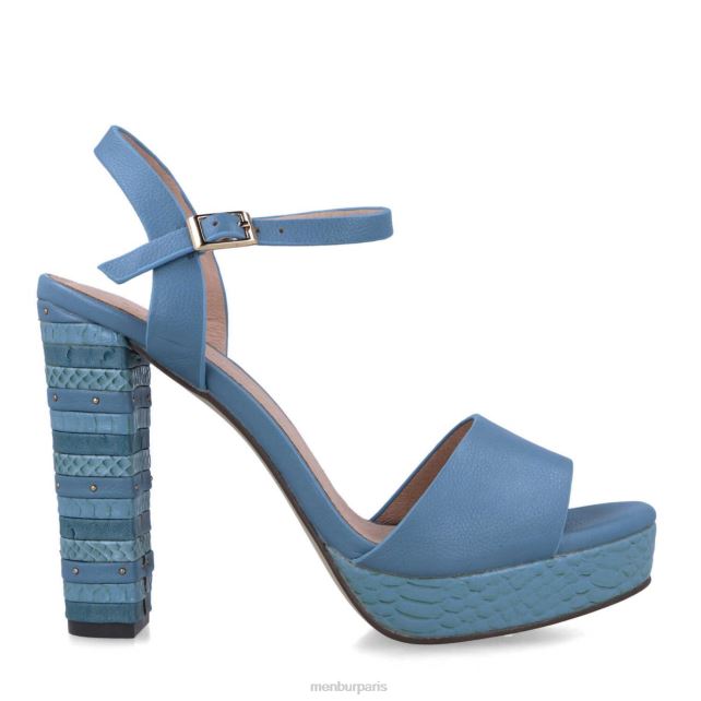 Menbur femmes anaximène DVZ865430 talons hauts bleu clair