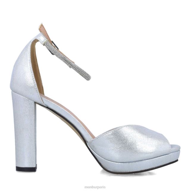 Menbur femmes angerone DVZ865056 talons hauts argent