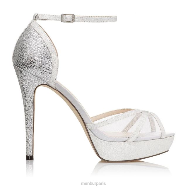 Menbur femmes anora DVZ86957 talons hauts argent