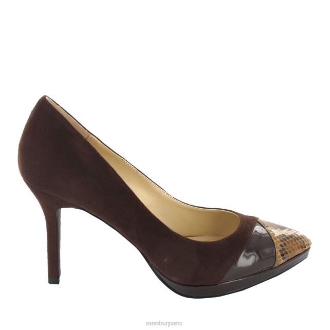 Menbur femmes arriérer DVZ864762 talons hauts brun