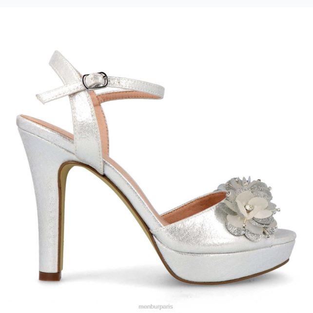 Menbur femmes arvier DVZ86936 talons hauts argent