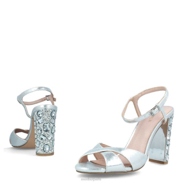 Menbur femmes ascréa DVZ864193 talons hauts argent
