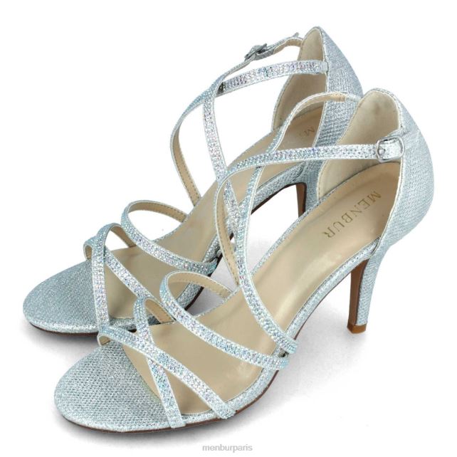 Menbur femmes astrantie DVZ864163 talons hauts argent