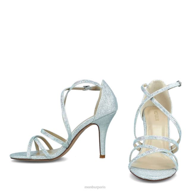 Menbur femmes astrantie DVZ864163 talons hauts argent