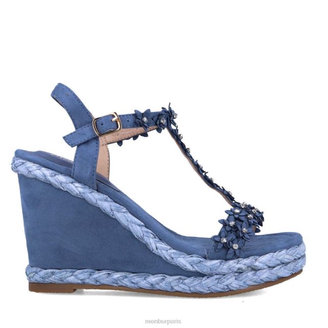 Menbur femmes atlante DVZ865459 talons hauts bleu clair