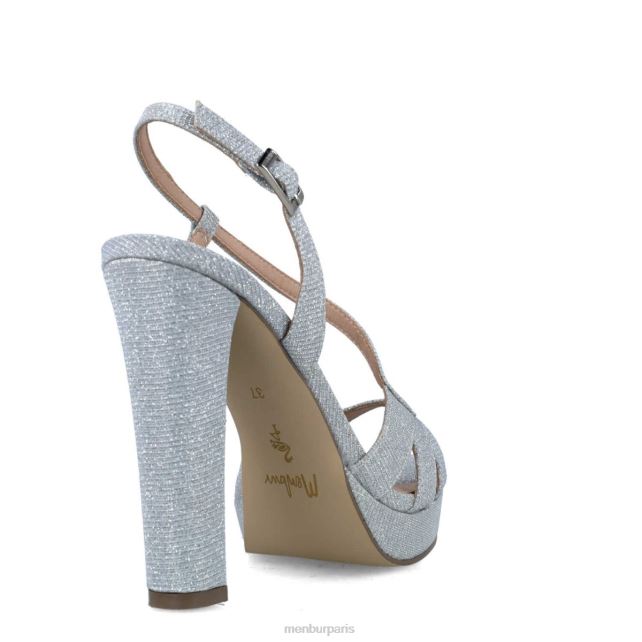 Menbur femmes aurore DVZ861330 talons hauts argent